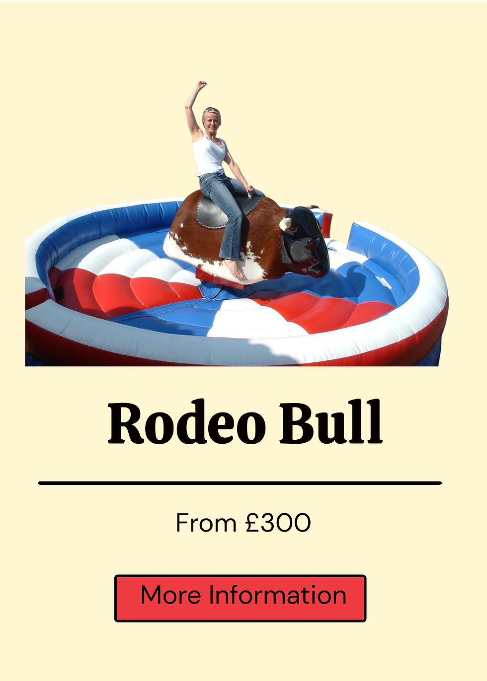 Rodeo Bull Hire Teesside