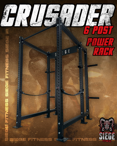 Siege Rack Crusader Rack 6 Post | Siege Fitness