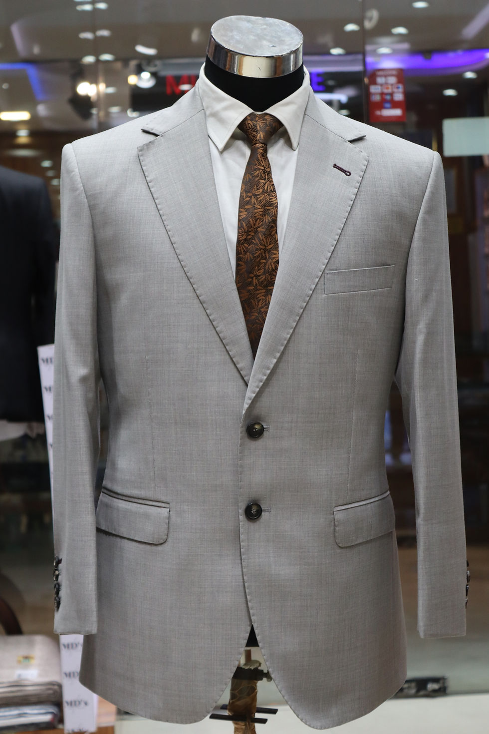 Understated yet powerful. The grey suit is a symbol of modern elegance and refined taste.