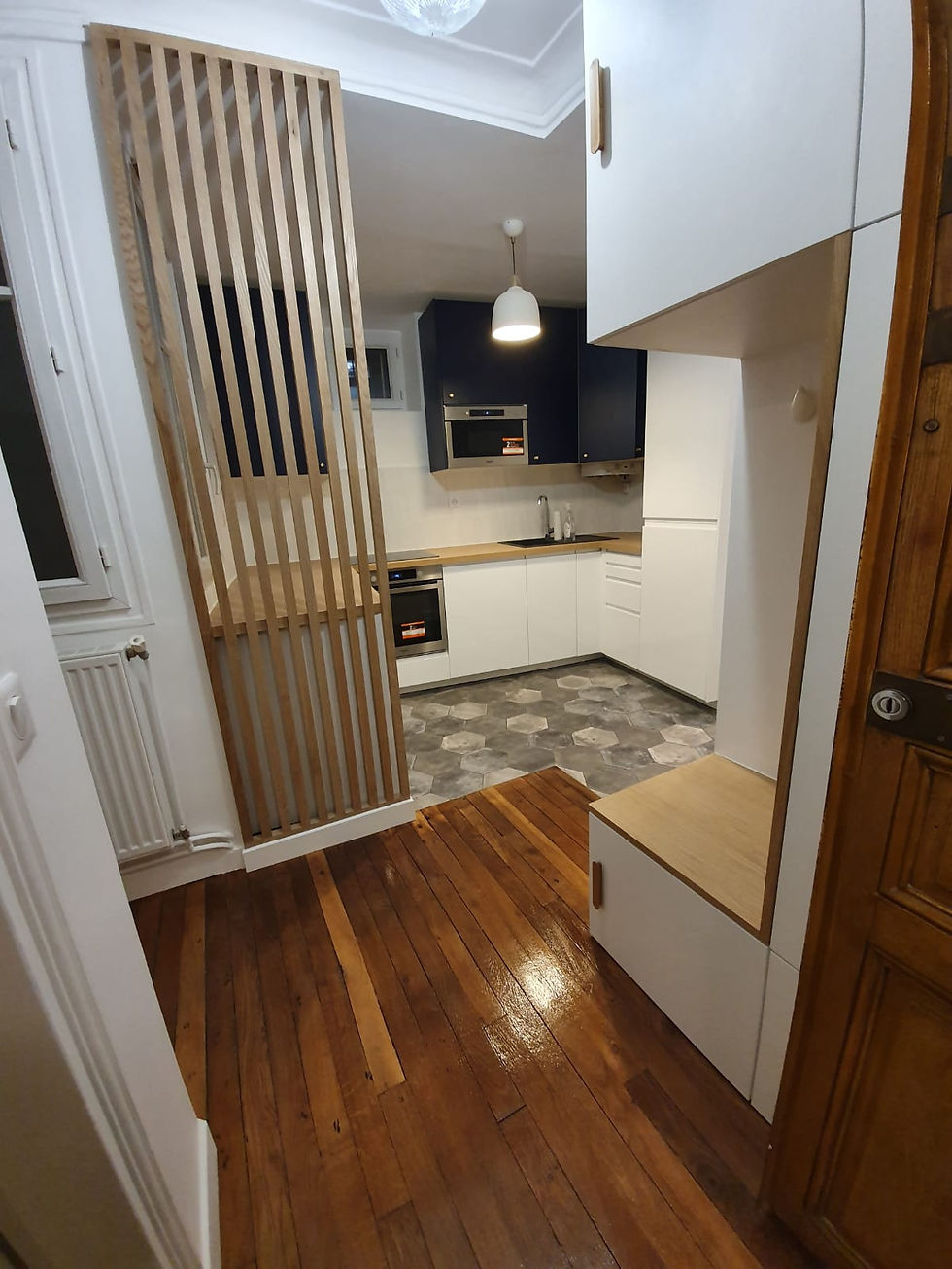 Un duplex sous les toits