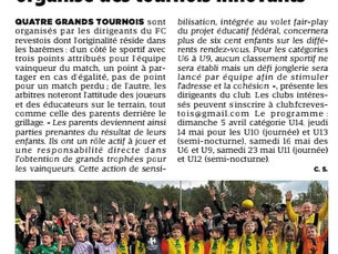 Le FCR organise des tournois innovants