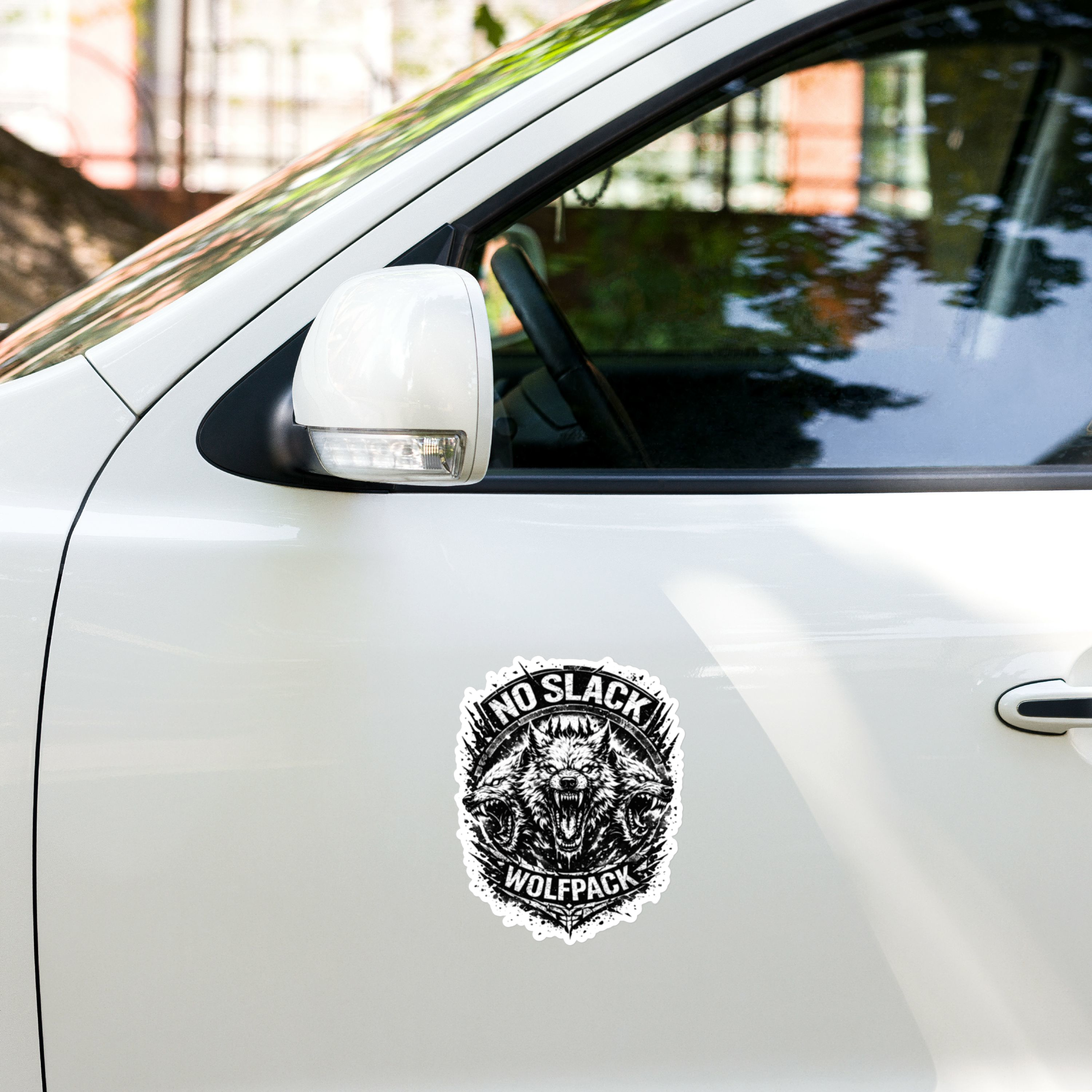 Wolfpack subdued vinyl decals