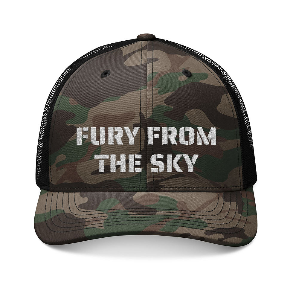 Thumbnail: Fury from the Sky Camo Hat