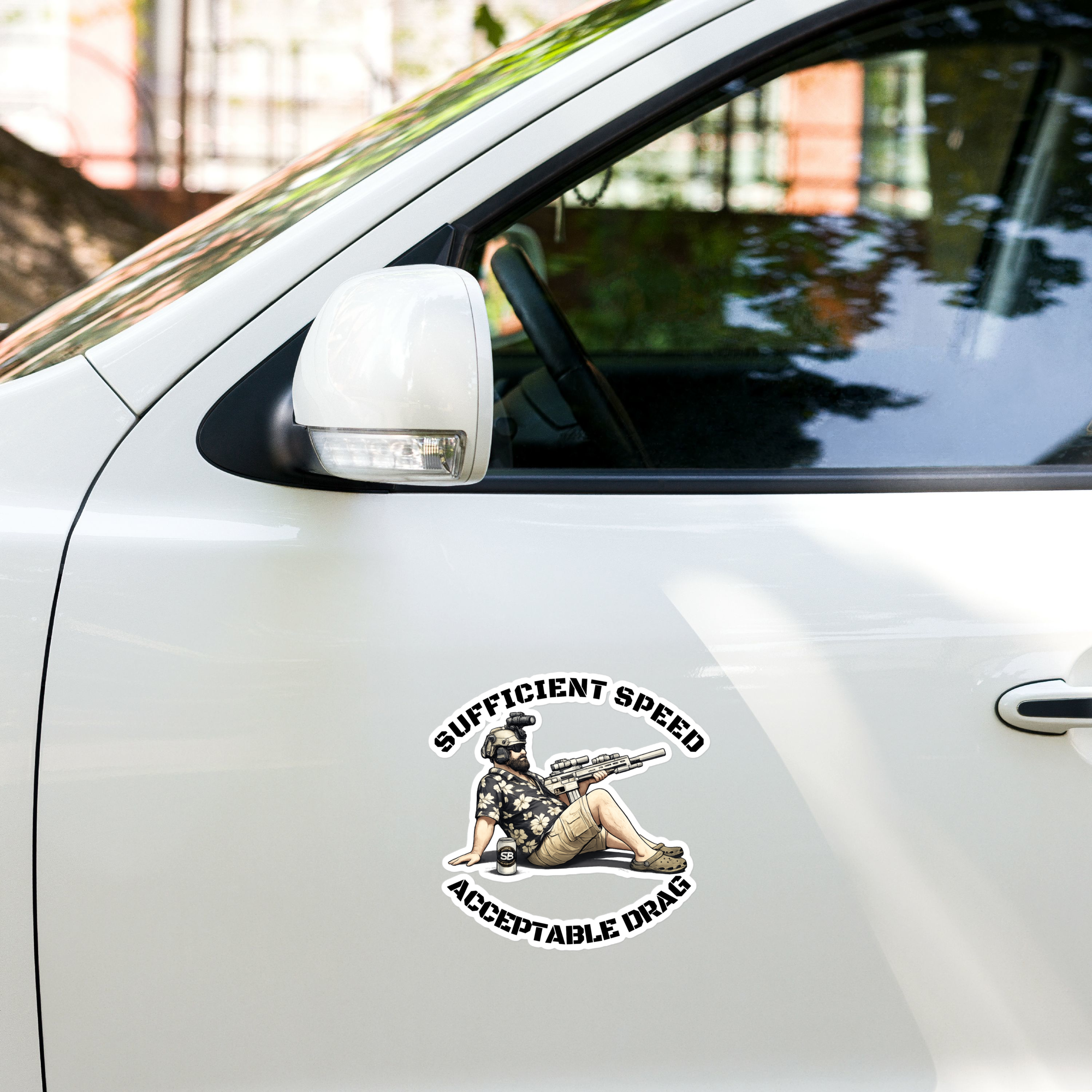 Sufficient Speed vinyl decals