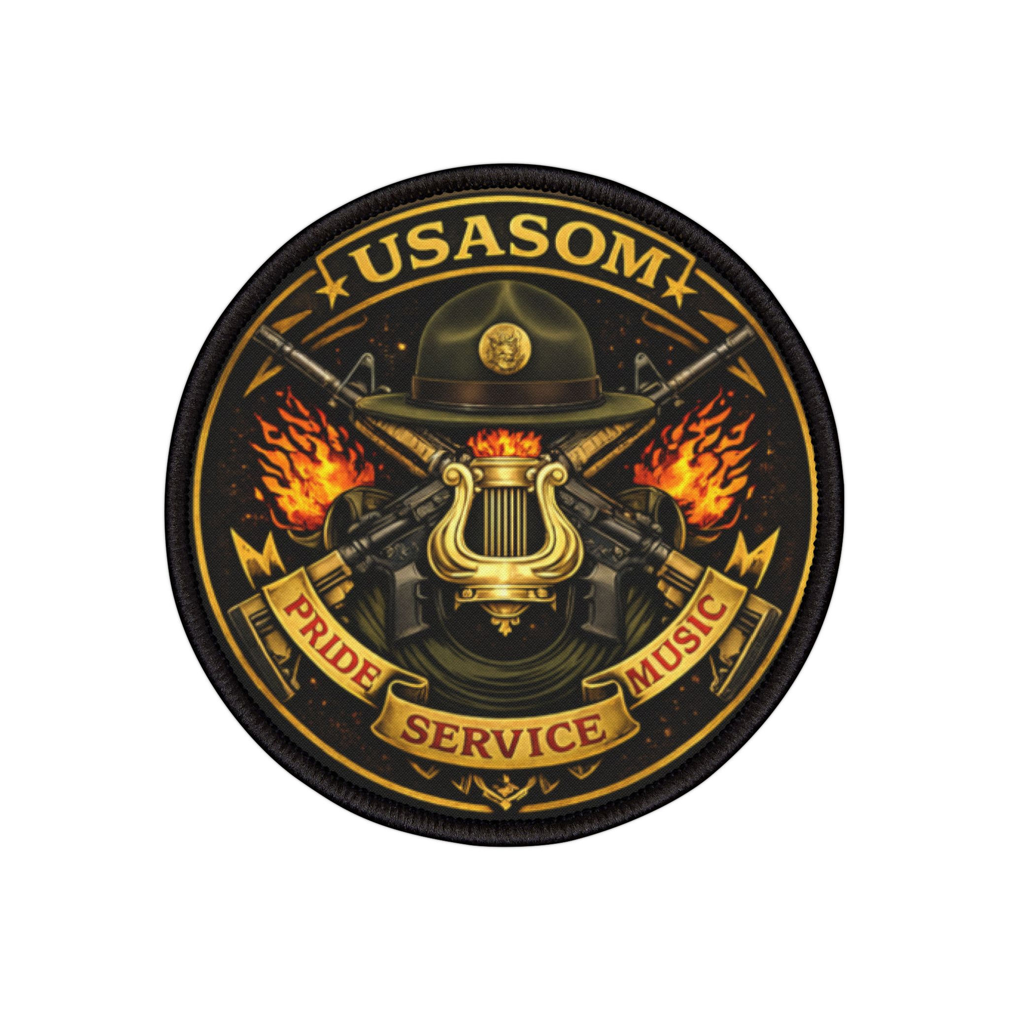 USASOM Iron-On Patch