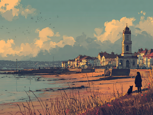 Artist's impression of Herne Bay sea front.