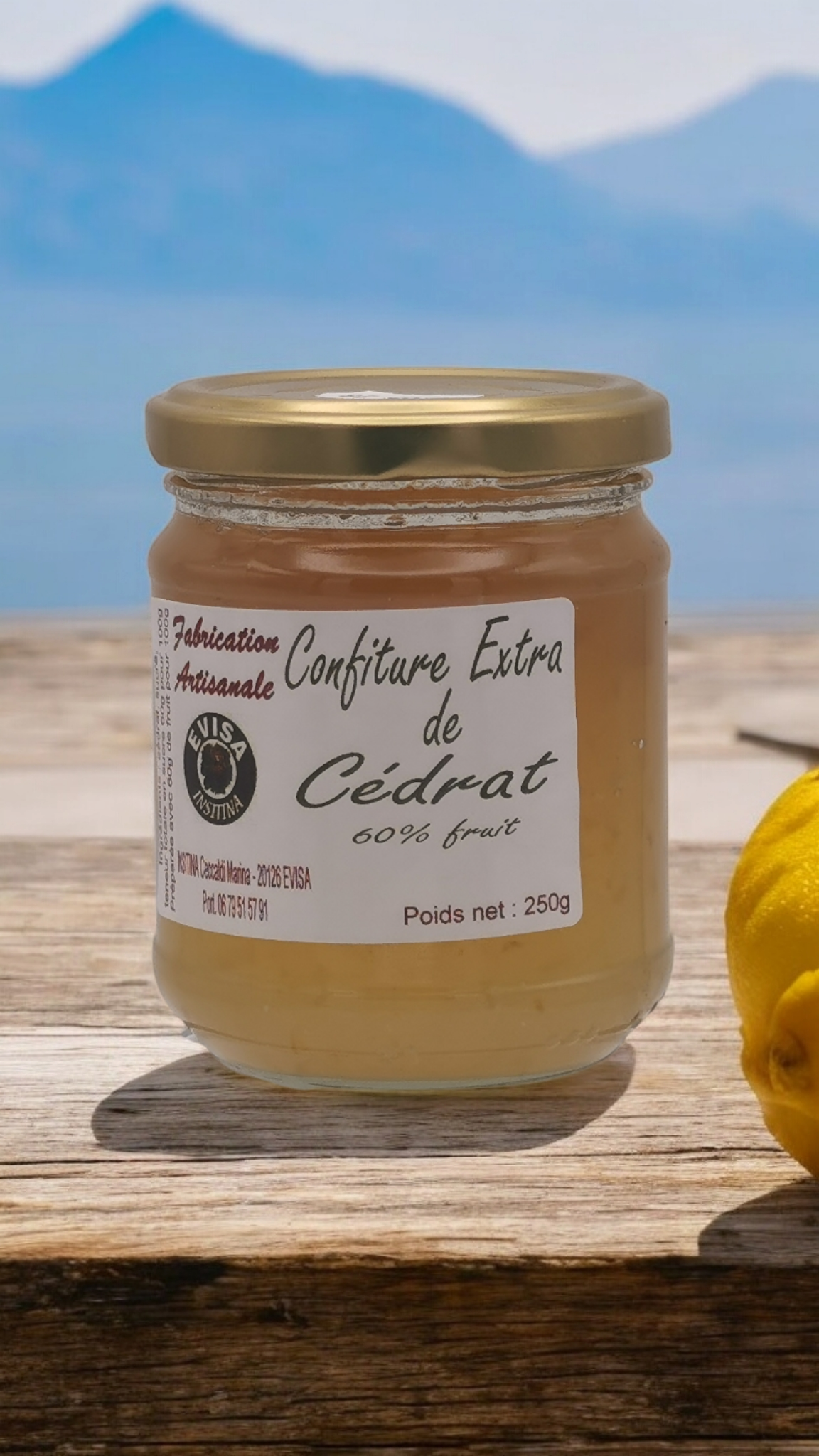 Insitina Confiture de Cédrat