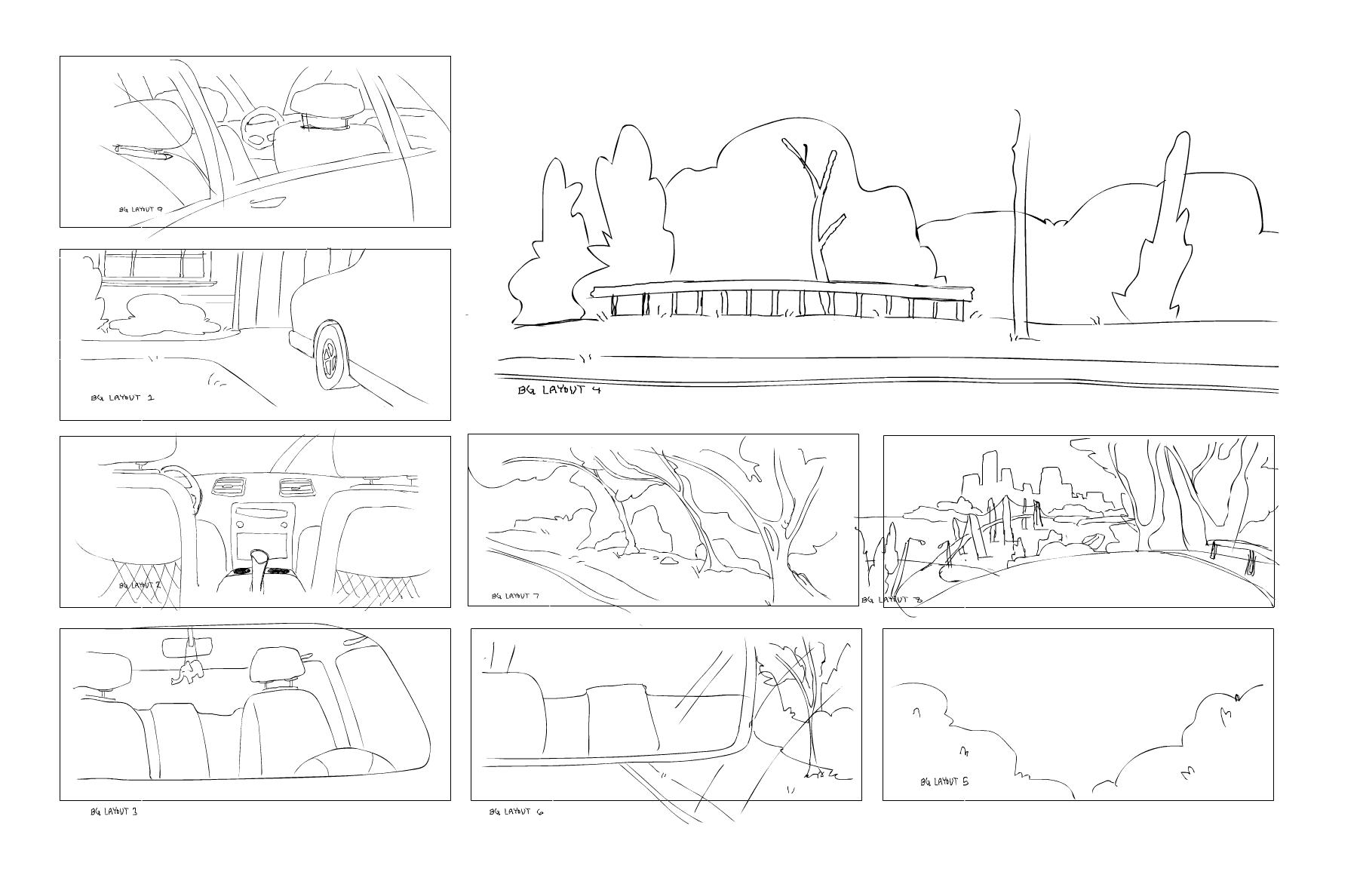 Miles to the Zoo Background Thumbnails