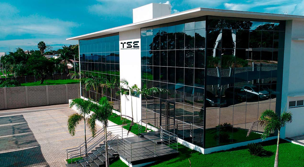 Sede administrativa TSE Engenharia e Automação em Goiânia.