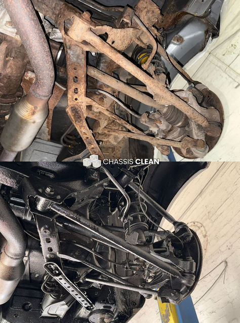 Mazda MX5 suspension restoration before & after