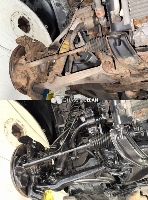 Wheel arch restoration & rust protection