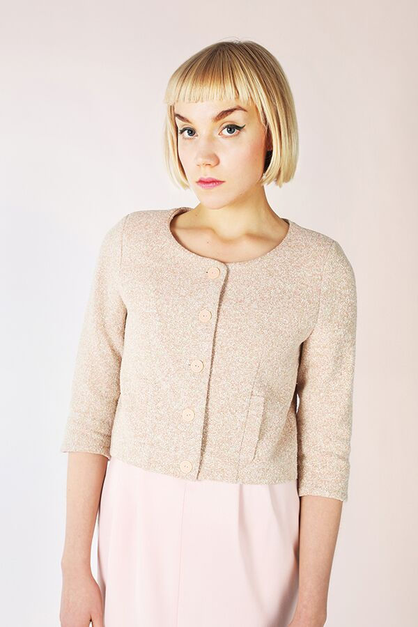 Named Clothing - patroon Lourdes cropped jacket