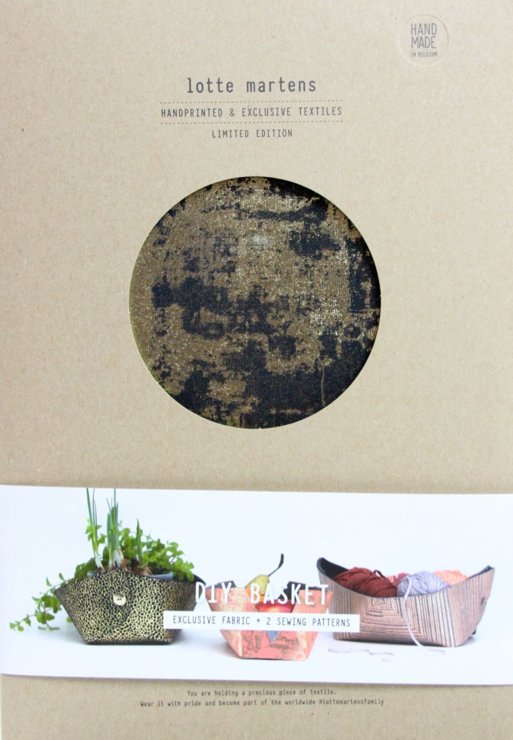 Lotte Martens DIY pakket mandje - Hendrickx black - €24,99