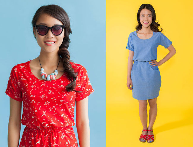 Thumbnail: Tilly & the buttons  - patroon Bettine dress