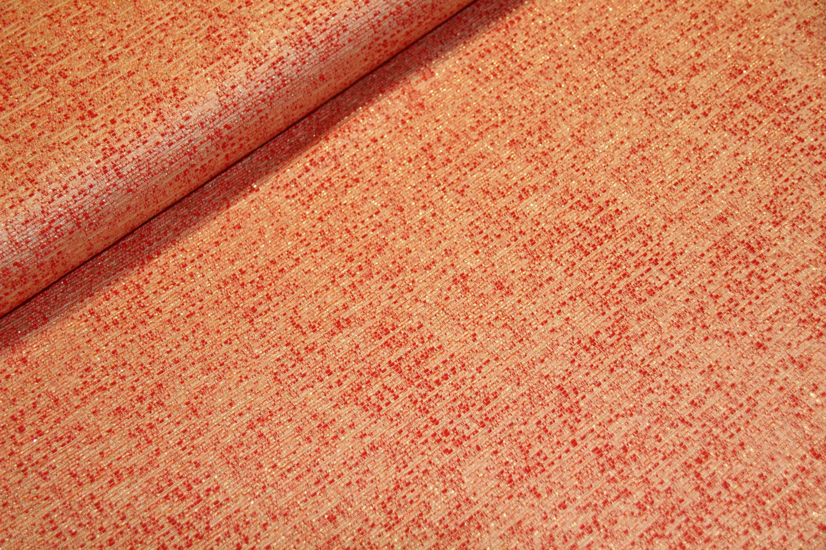 Orangje-rode tweed - €39,9/m
