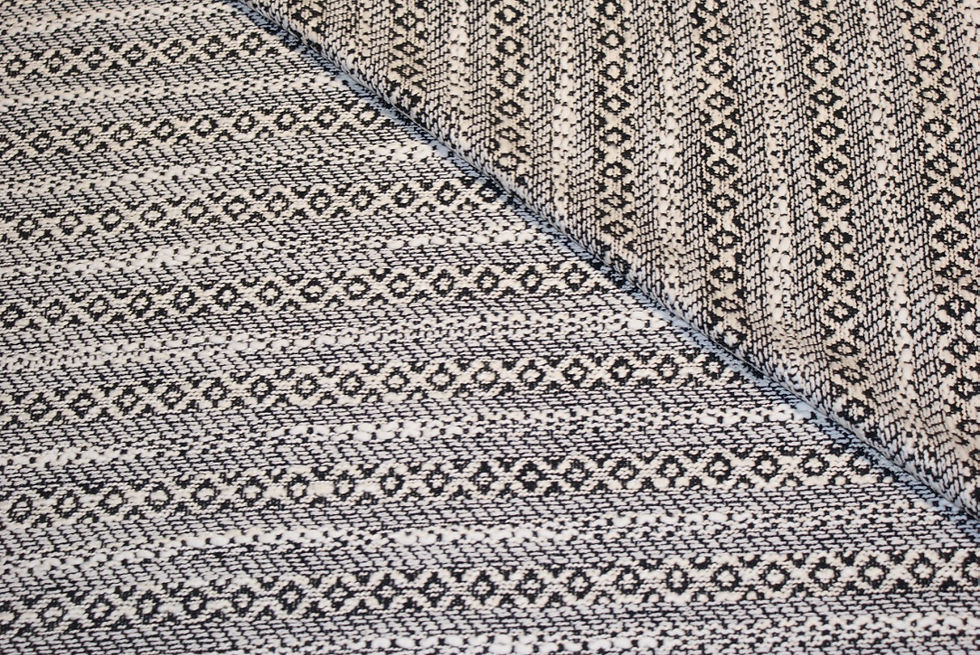 Thumbnail: Zwart-witte tweed - €77,5/m