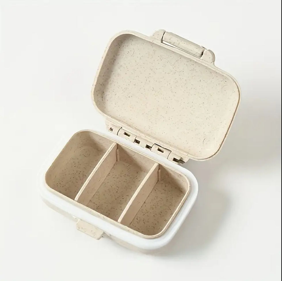 Thumbnail: 3 Compartment Pill Box
