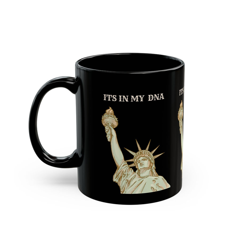 Thumbnail: ITS IN MY DNA Mug - It's in My DNA, Gift for Patriots, Unique Coffee Cup, 