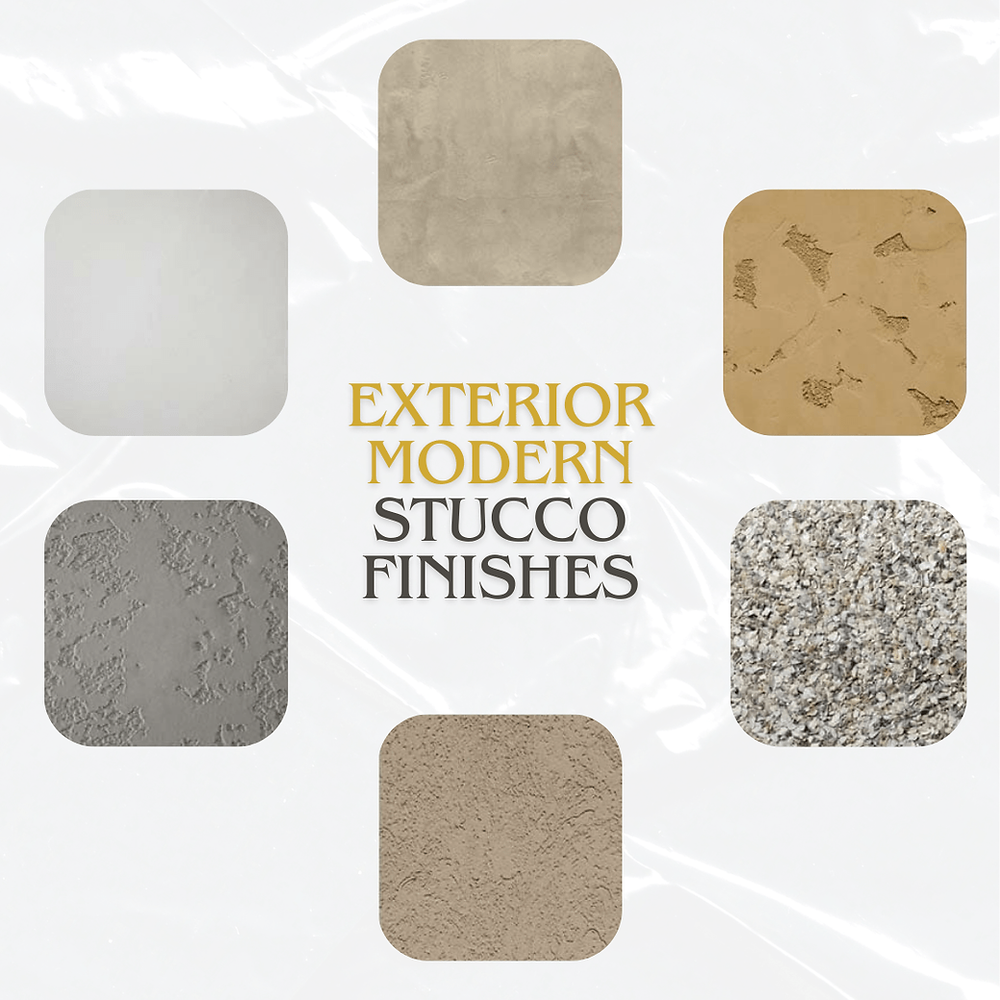 Top 6 Exterior Modern Stucco Finishes with Photos