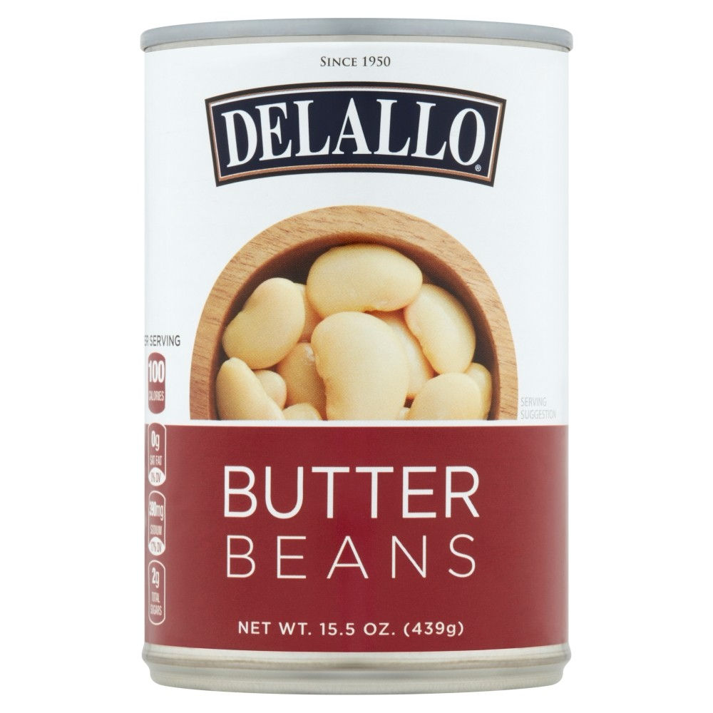 Bean Butter Beans DeLallo 15.5oz