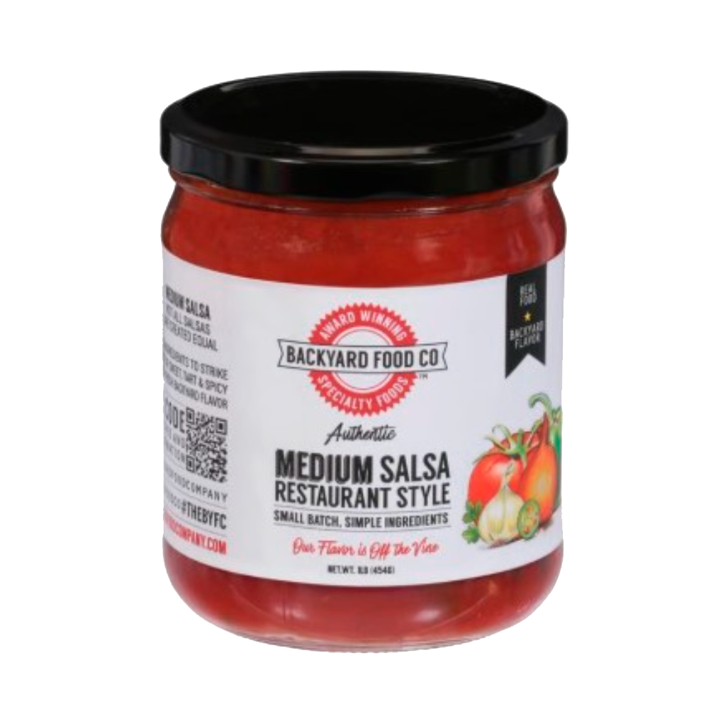 Backyard Food Co. Medium Salsa Restaurant Style