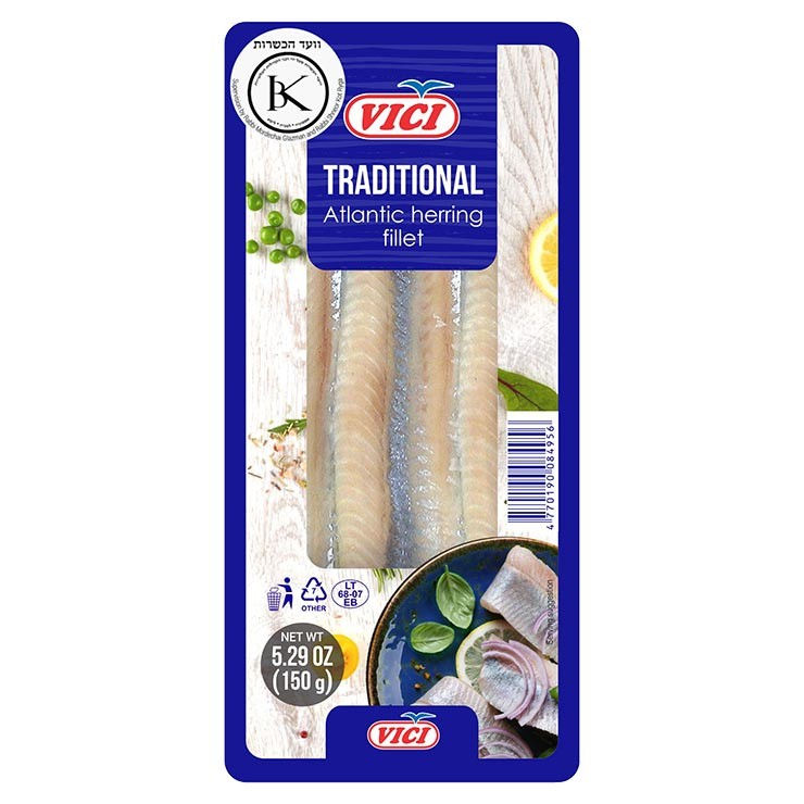 Herring Fillet Vici Traditional in Oil 150g