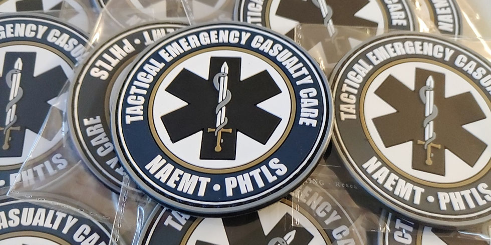 Thumbnail: TACTICAL EMERGENCY CASUALTY CARE – NAEMT • PHTLS PVC PATCH
