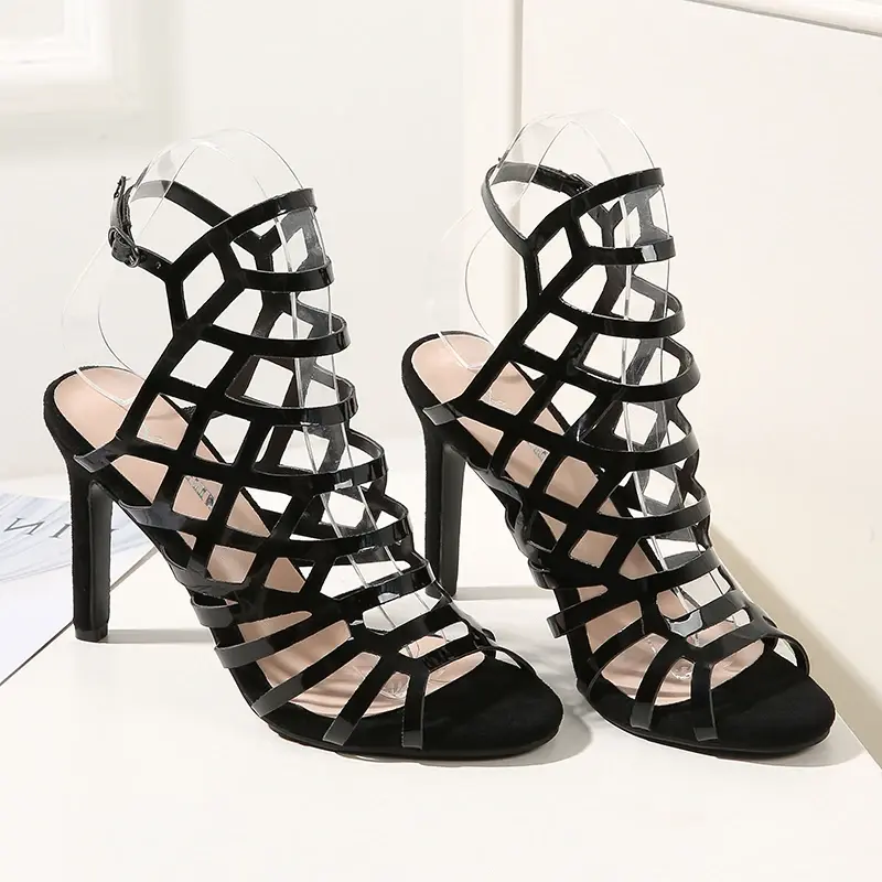 Thumbnail: Heels Womens Pumps High Sandals Flat Ladies