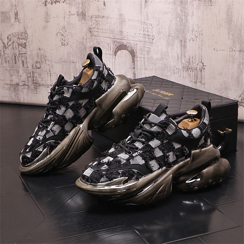 Thumbnail: IDOIT Designer Shoes Woman Lace Up Platform Comfortable