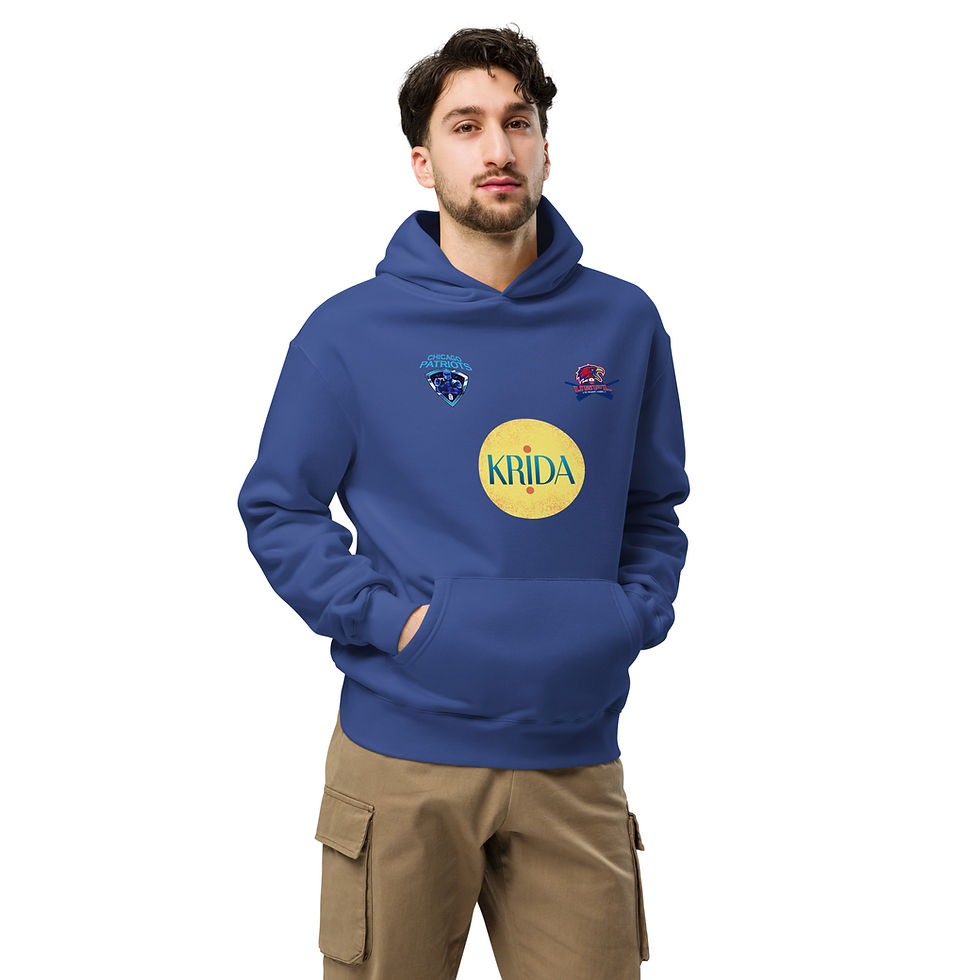 Thumbnail: Chicago Patriots Unisex oversized hoodie 
