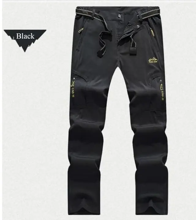 Thumbnail: NUONEKO Stretch Hiking Pants Men Summer Breathable