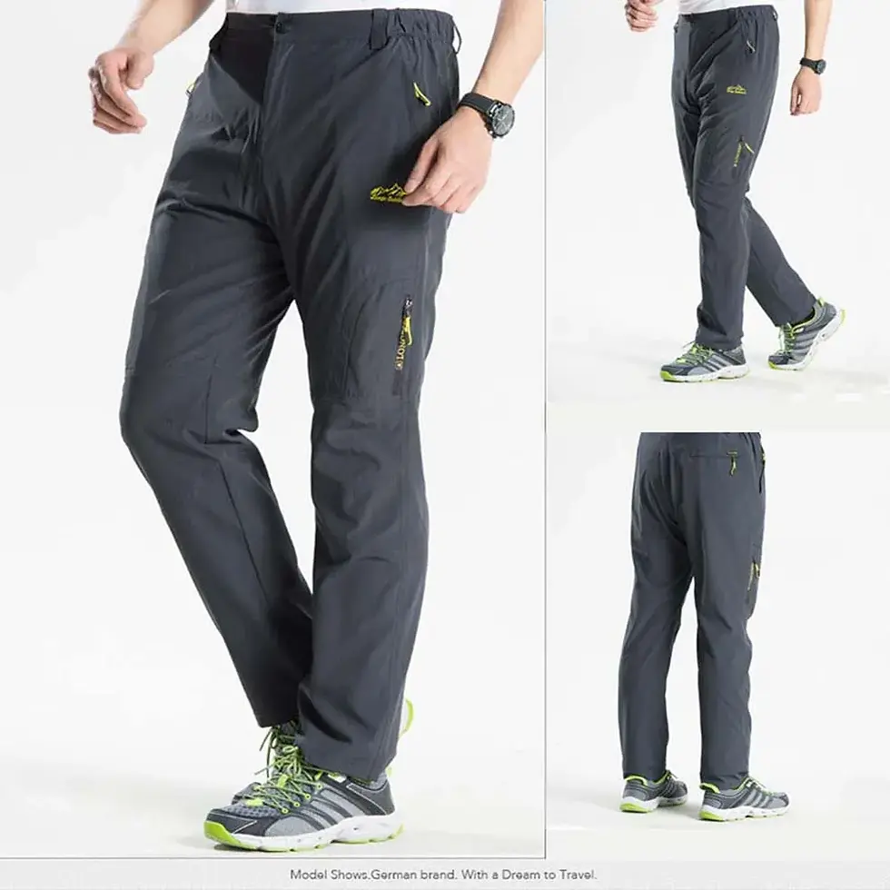 Thumbnail: NUONEKO Stretch Hiking Pants Men Summer Breathable