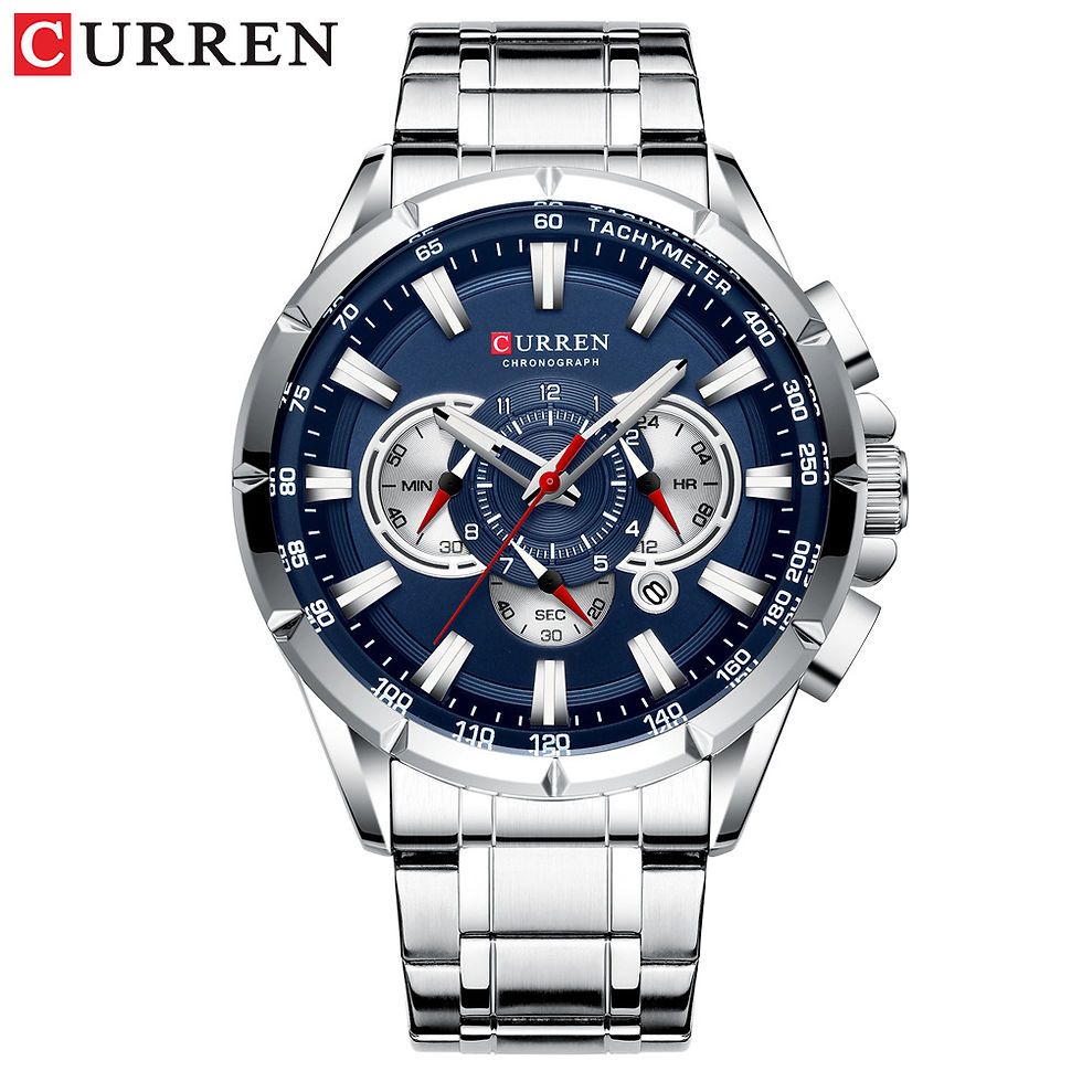 Thumbnail: Quartz Watches 8363 Top Brand Men Watch Luxury