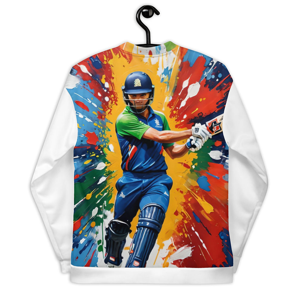 Thumbnail: World Cup Theme Unisex Bomber Jacket