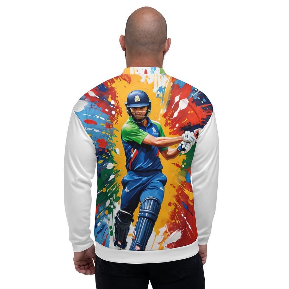 Thumbnail: World Cup Theme Unisex Bomber Jacket