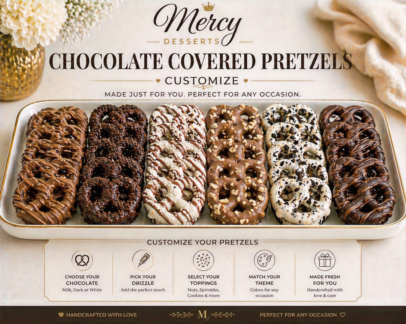 Chocolate Covered Pretzels