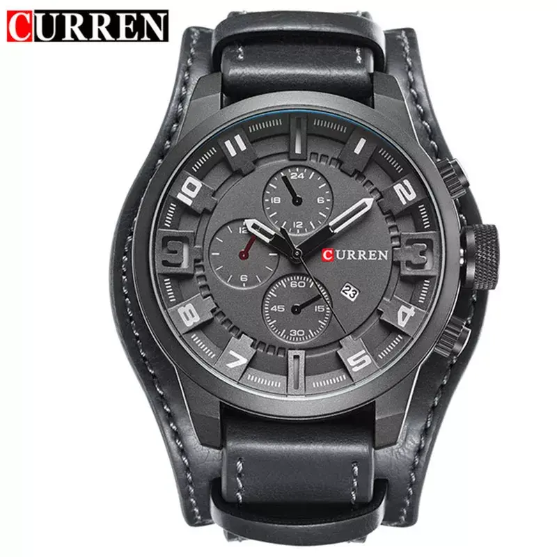 Thumbnail: CURREN Men's Watches Top Brand Luxury Fashion & Casual Business Quartz Watch