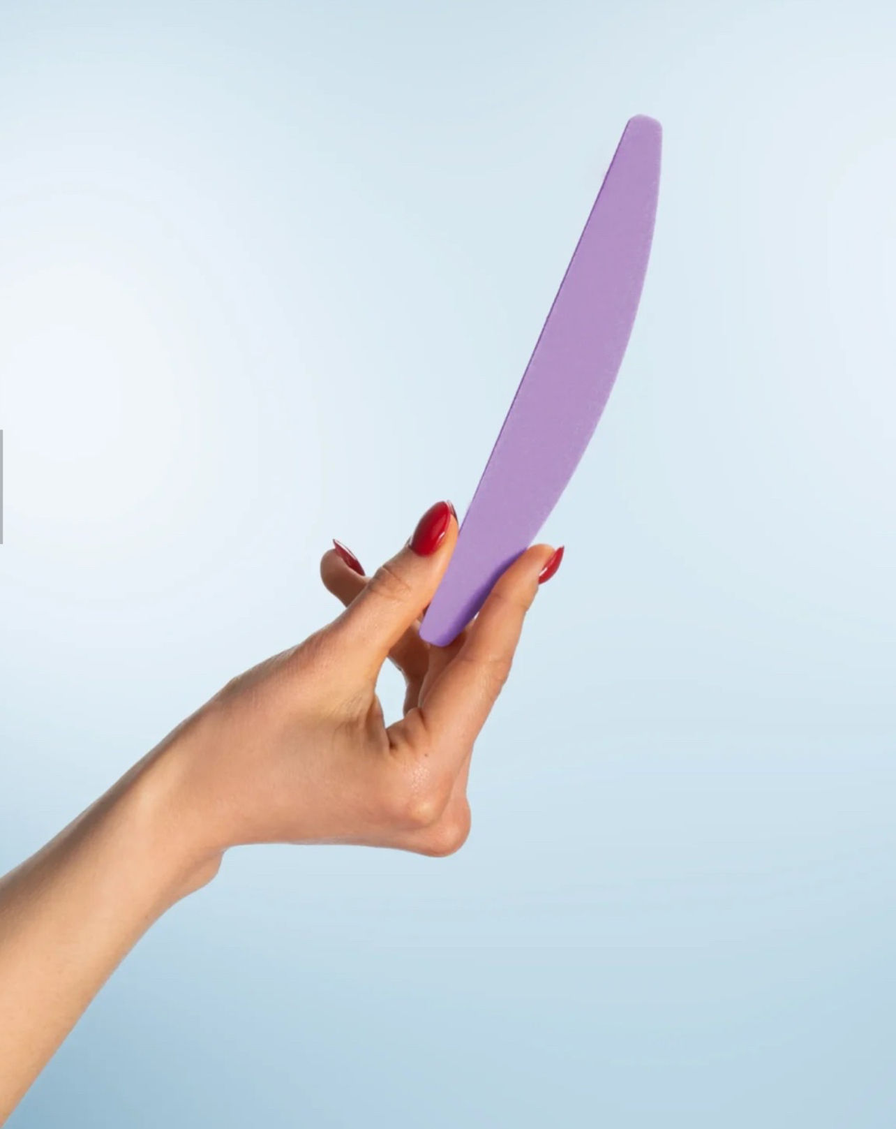 URZO Interchangeable Buffer File, professional nail buffer with replaceable pads for smooth nail finishing