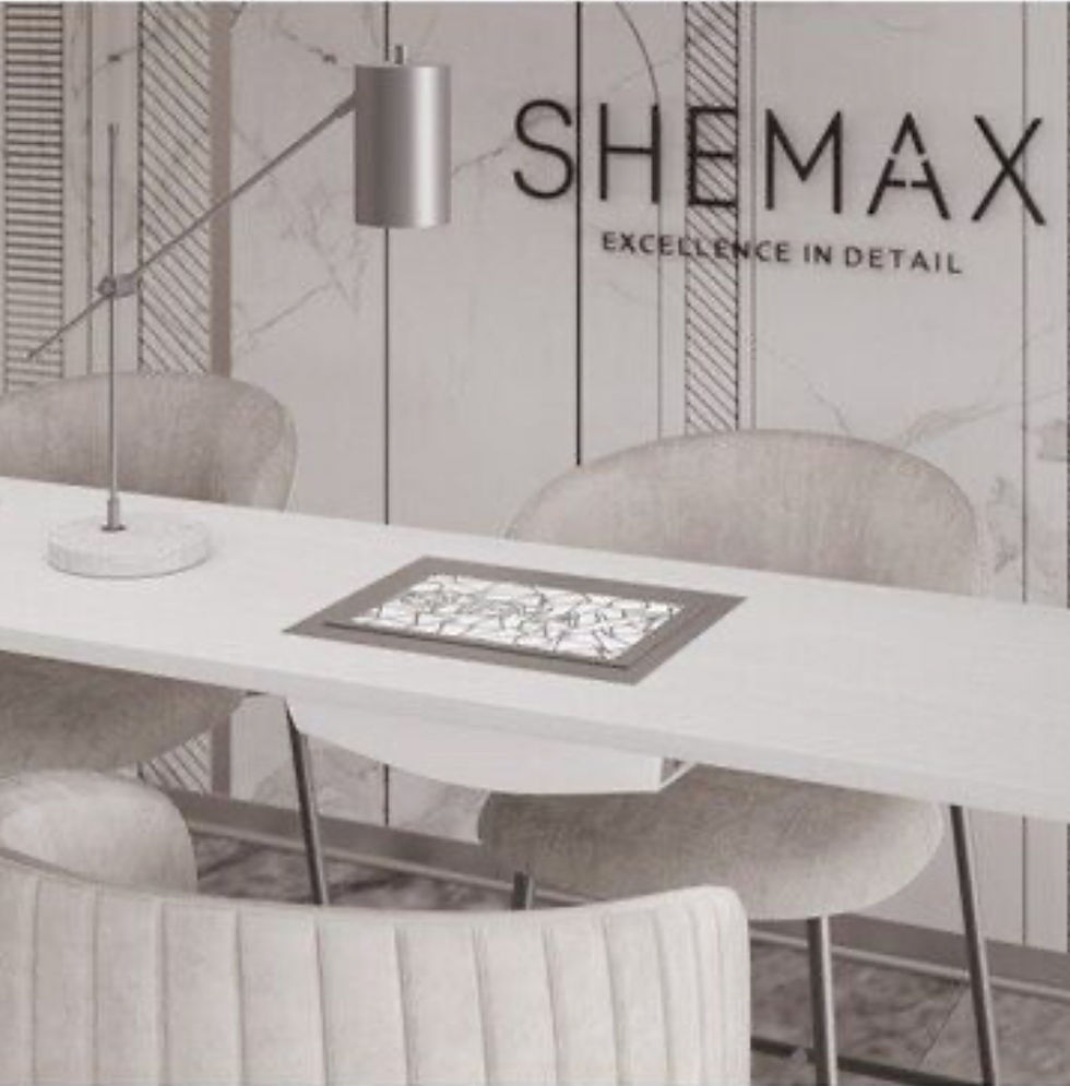 SHEMAX Built-in Table Hood Smart V-Pro, professional dust collector system for nail technicians