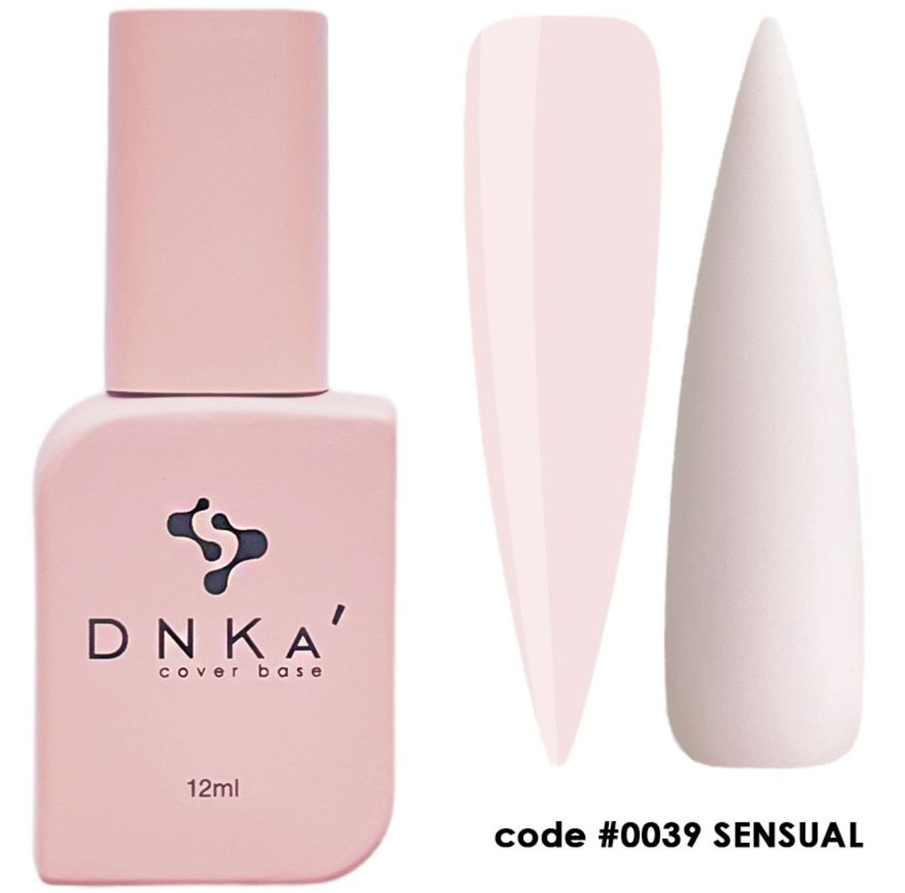 Cover Base Sensual, professional nail base coat for smooth and long-lasting manicure