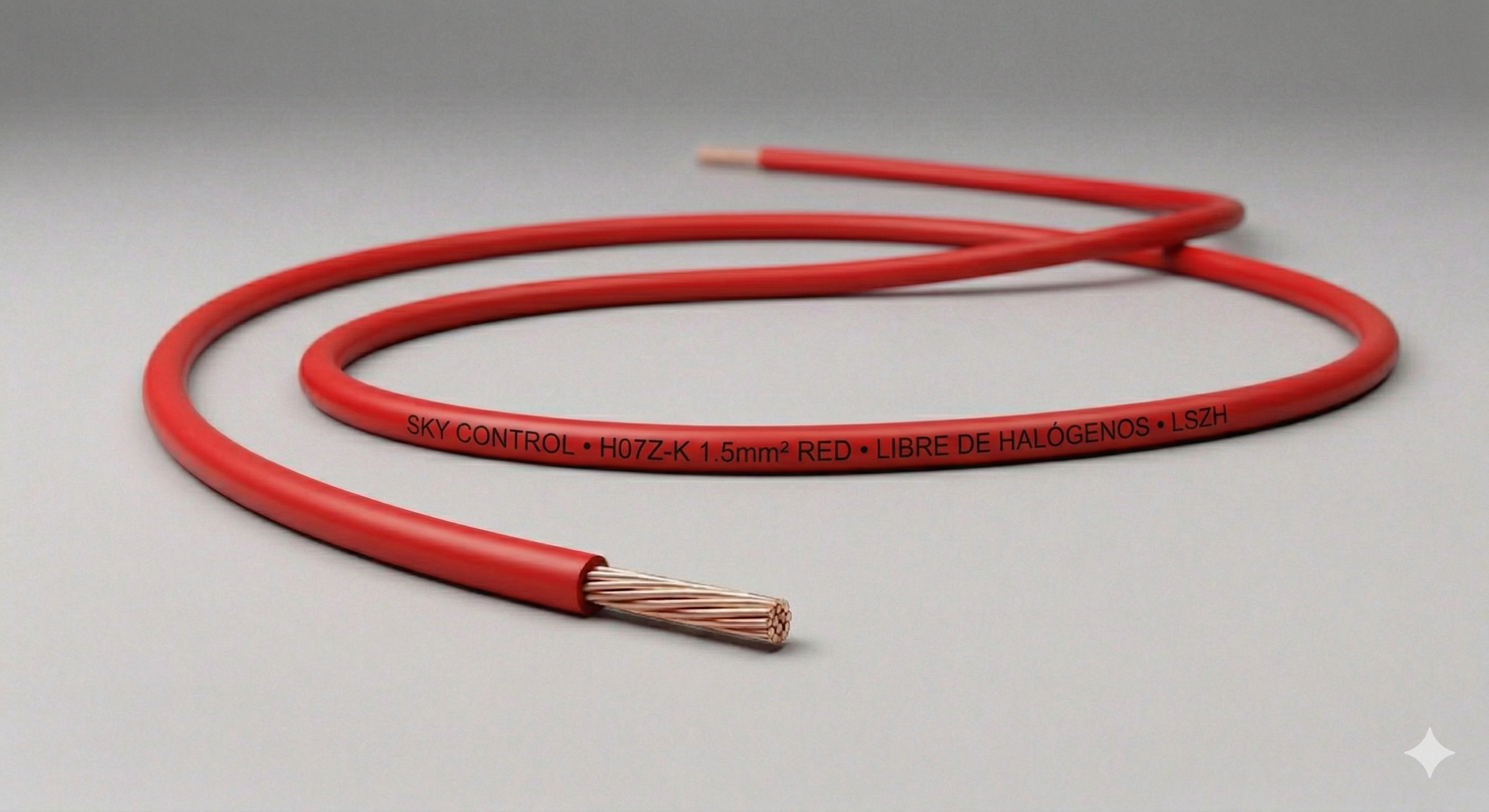 Cable Libre de Halógenos 1,5 mm² - Rojo