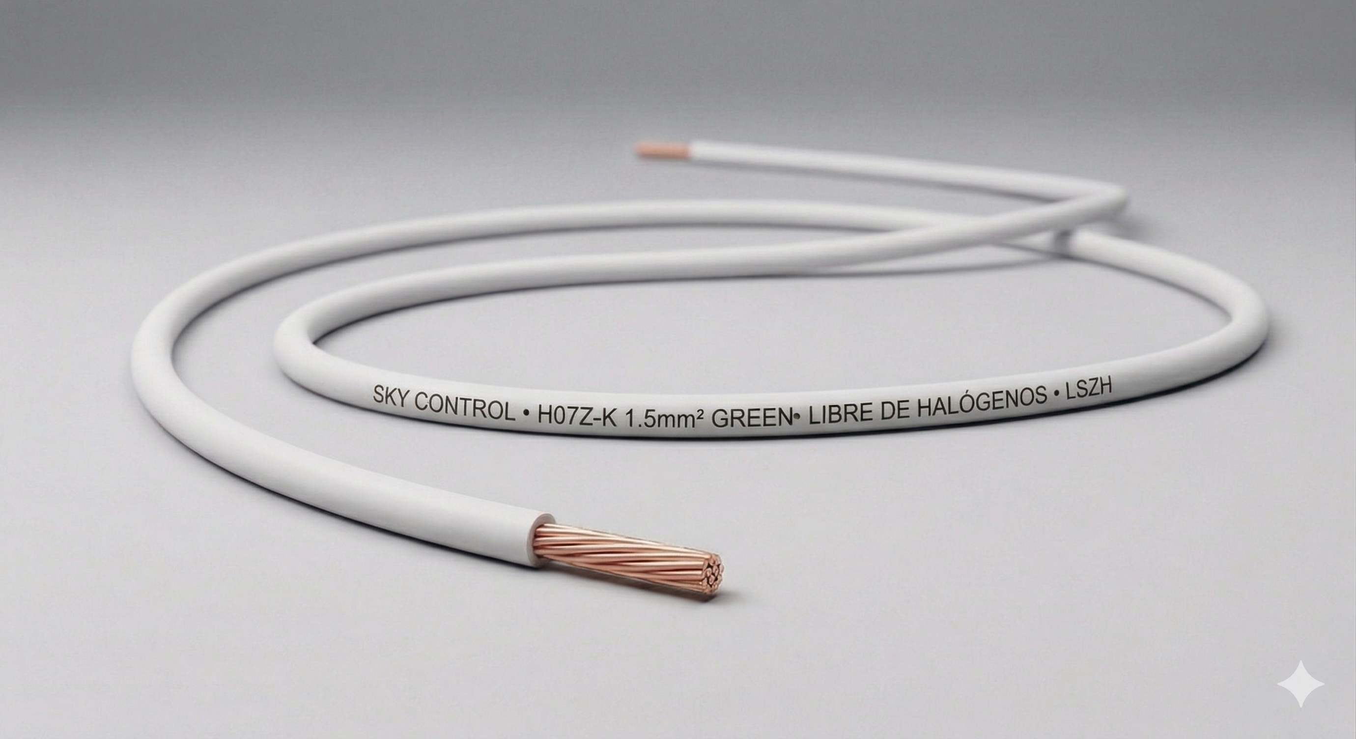 Cable Libre de Halógenos 1,5 mm² - Blanco