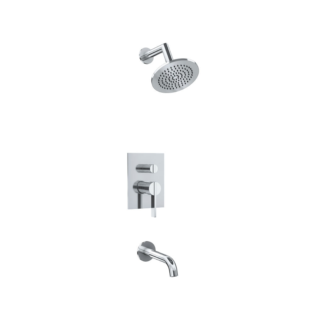 ISENBERG – Shower Kit – 6″ Shower Head & Tub Spout