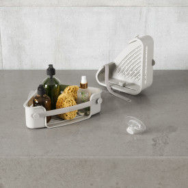 Thumbnail: UMBRA - FLEX ADHESIVE CORNER BIN WHITE