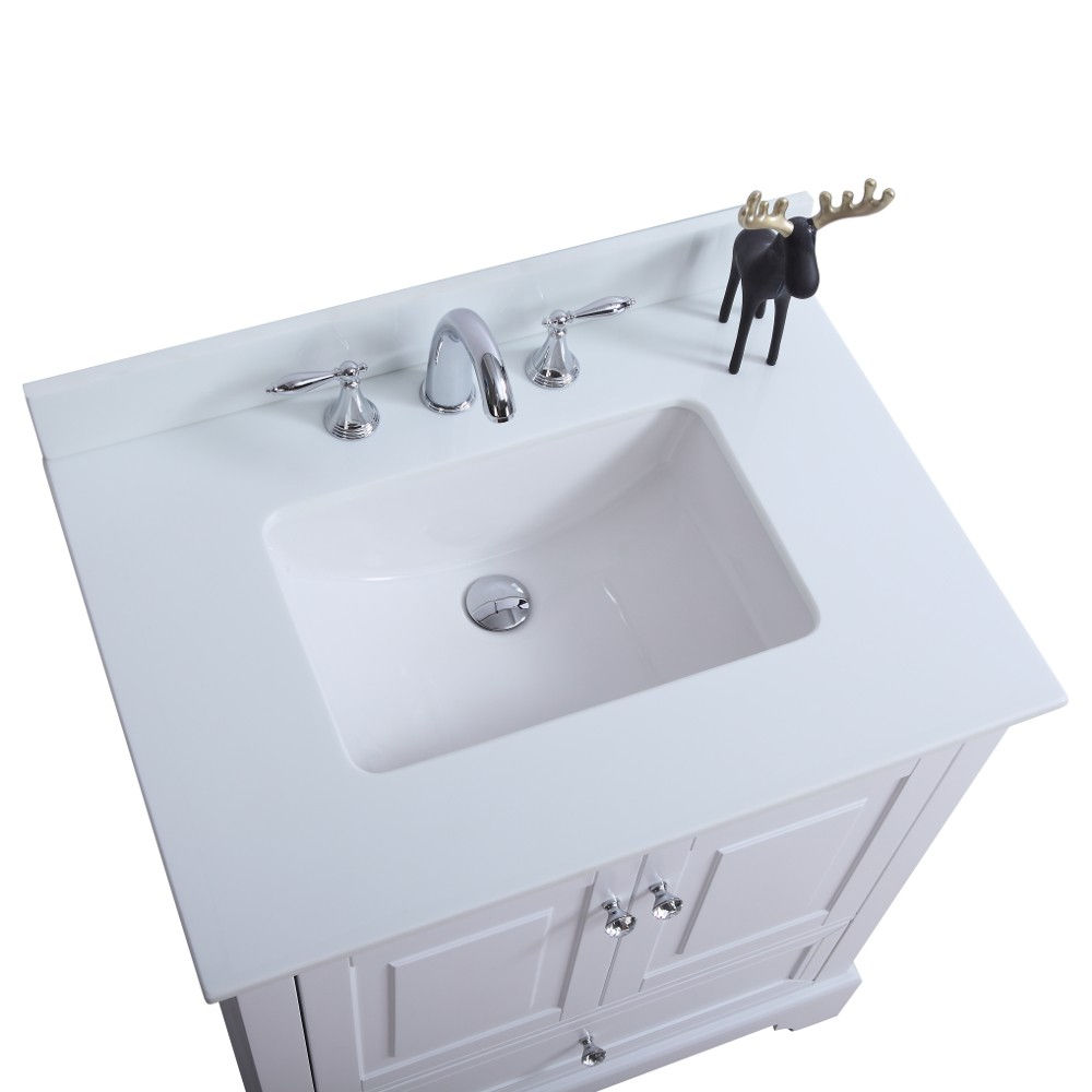 VITRA - Dalia Floor Mount 30" Single Sink Vanity