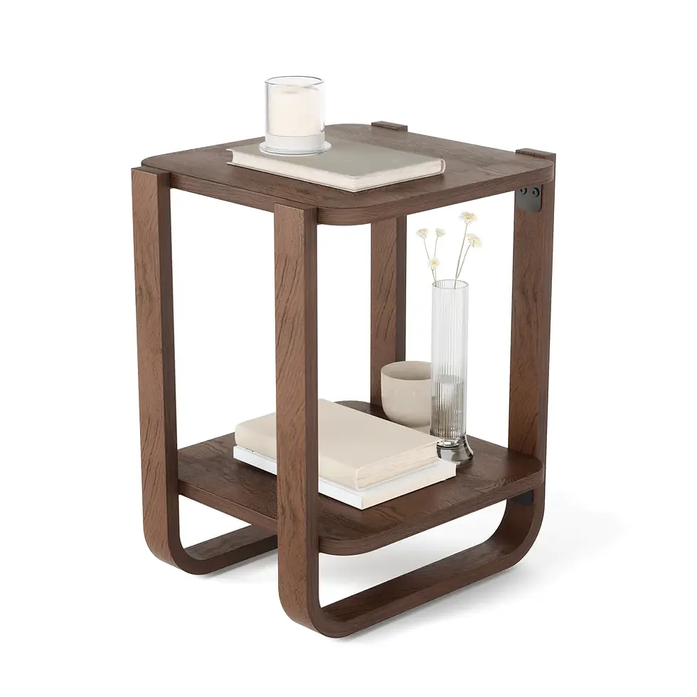 Thumbnail: UMBRA - Bellwood Side Table - Aged Walnut