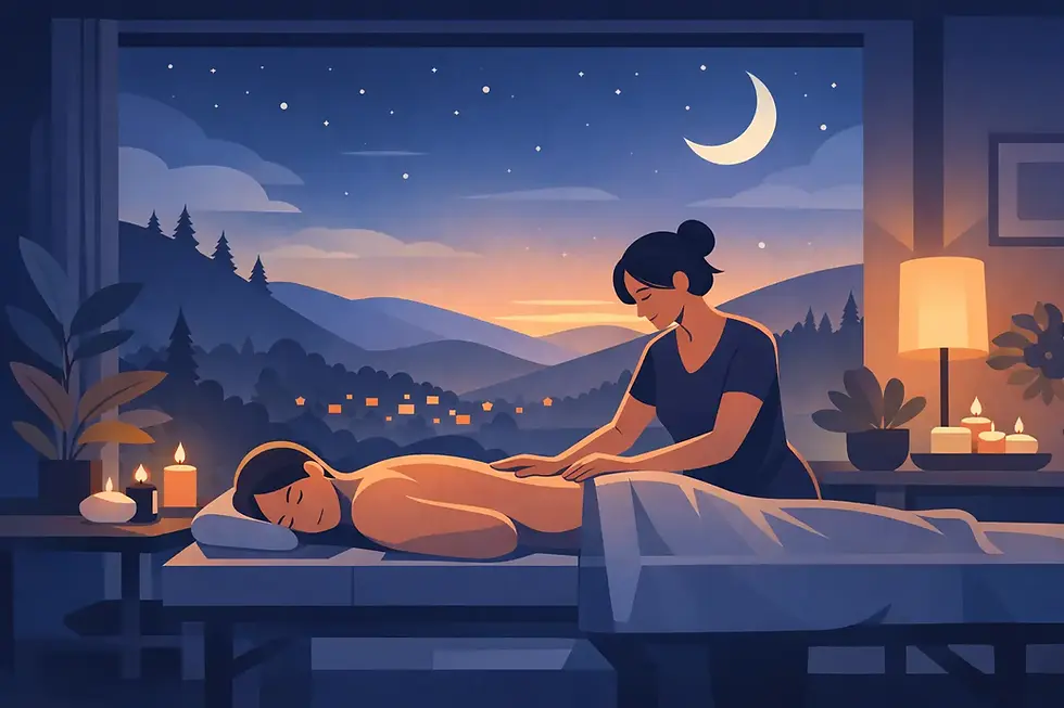 Evening Massage Appointments in Woodstock