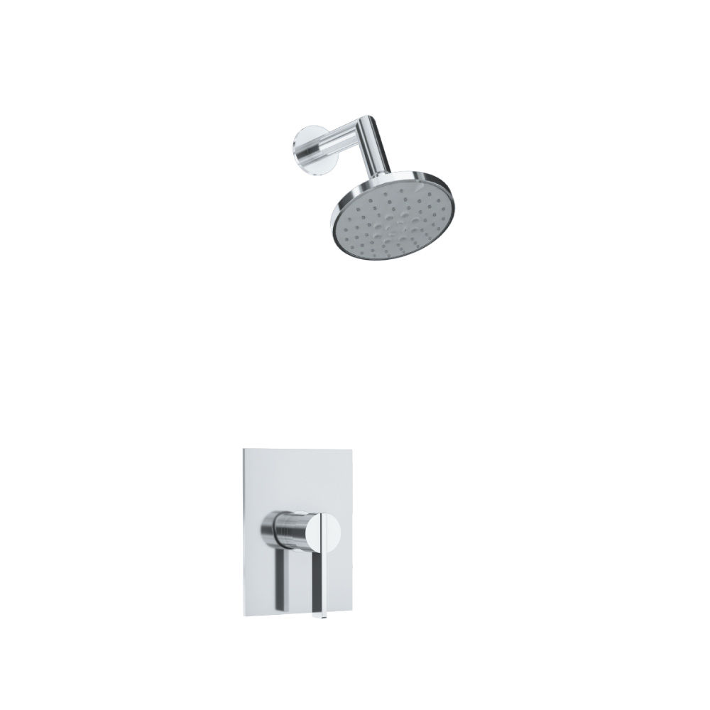 ISENBERG – Shower Kit – 6″ Shower Head – Pressure Balance Valve & Trim