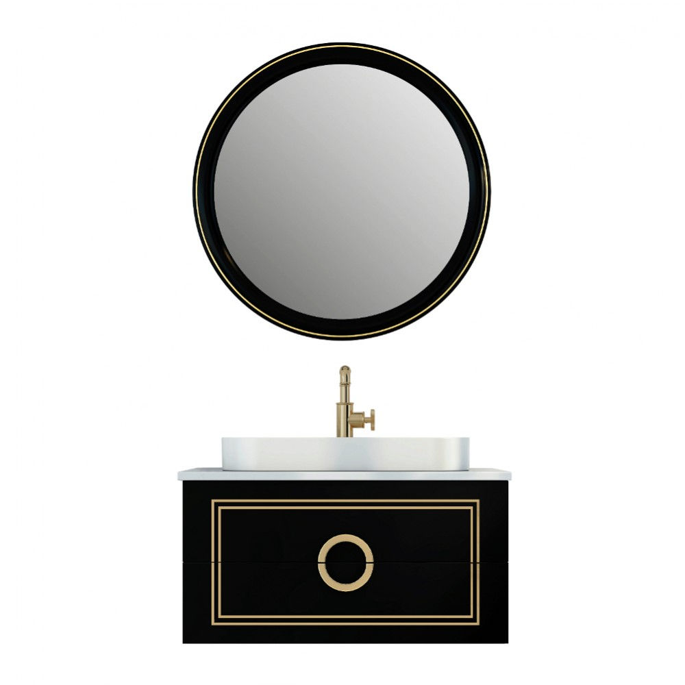 VITRA - Sarah Wall Hung 30" Vessel Sink Vanity