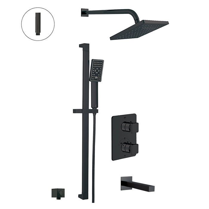 ALT - RIGA THERMOSTATIC SHOWER SYSTEM – 3 FUNCTIONS